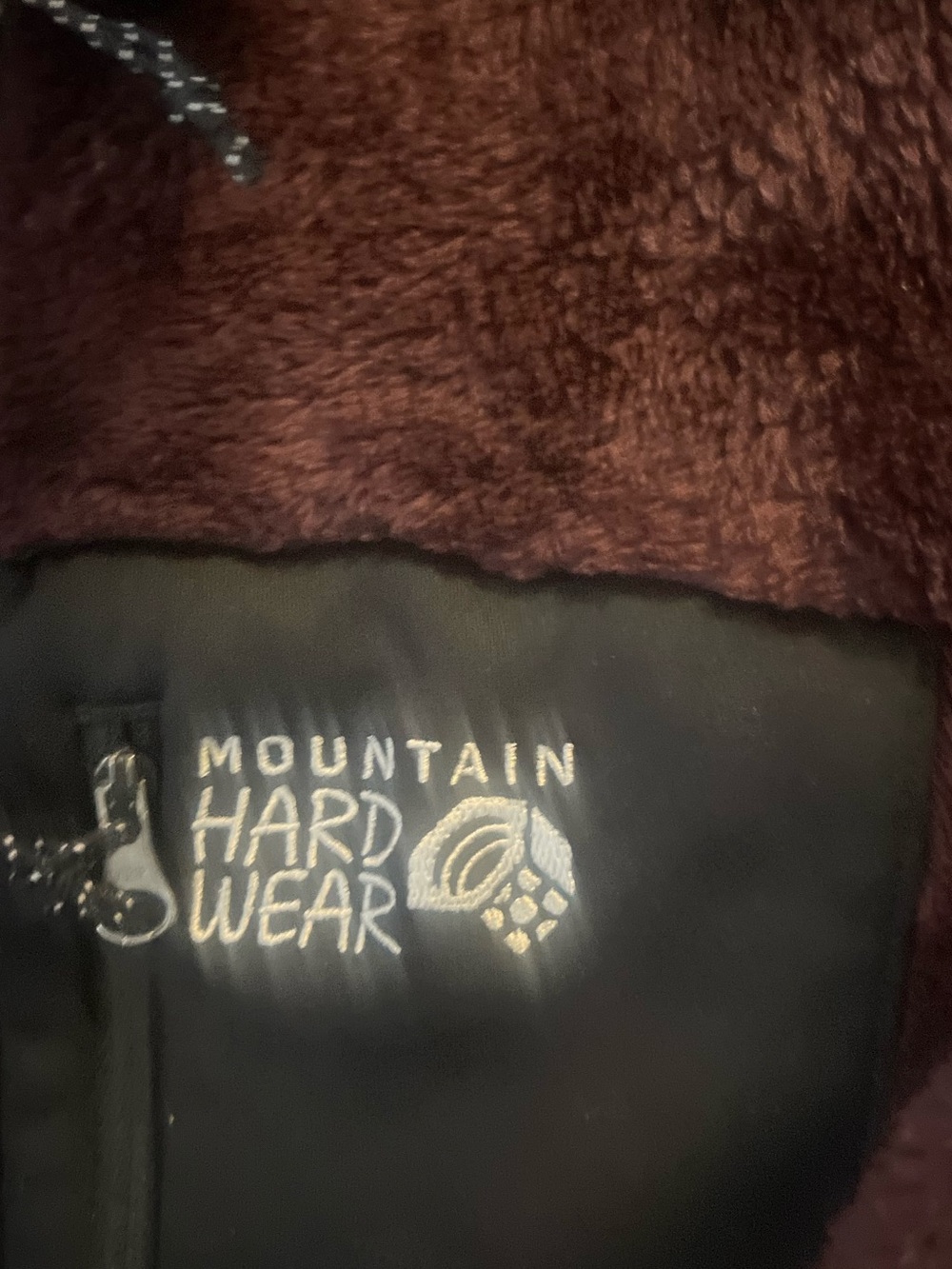 Mountain Hardwear Men's Brown Sherpa Zip Jacket - Picture 2 of 4